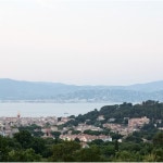 view from st tropez church