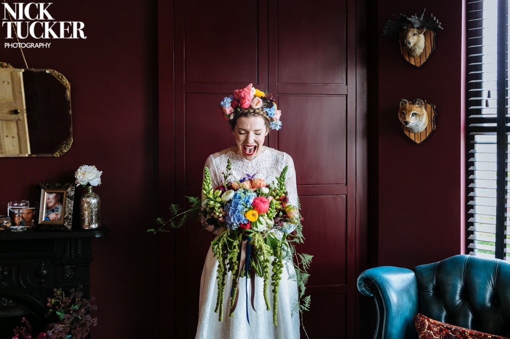 bridal excitement