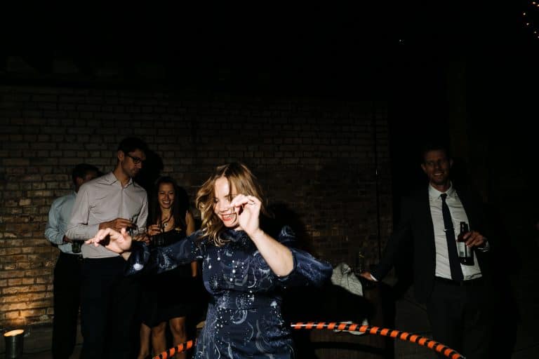 london wedding photography dancing hula hoop