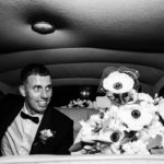 classic modern wedding photography london claridges vintage car