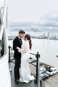 trinity buoy wharf wedding photographer