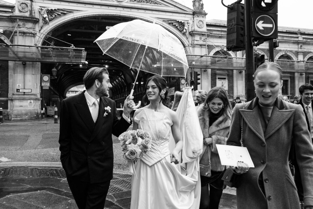 St Bartholomew the Great wedding by nick tucker 2025