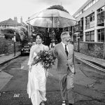 The walk to the Reception: Bourne & Hollingsworth Clerkenwell