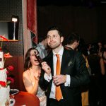 The Standard Hotel London Wedding Photography cake cutting