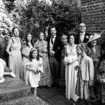 Relaxed documentary group shot at Petyt hall Chelsea