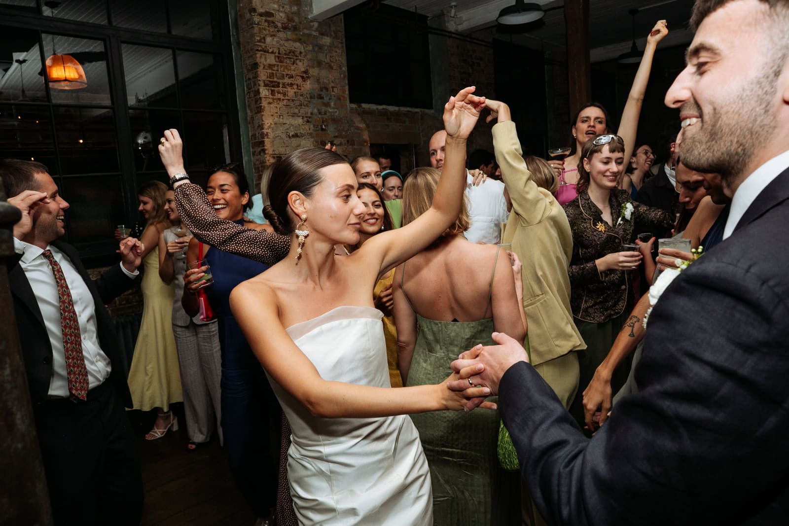Organ factory wedding hackney dancing