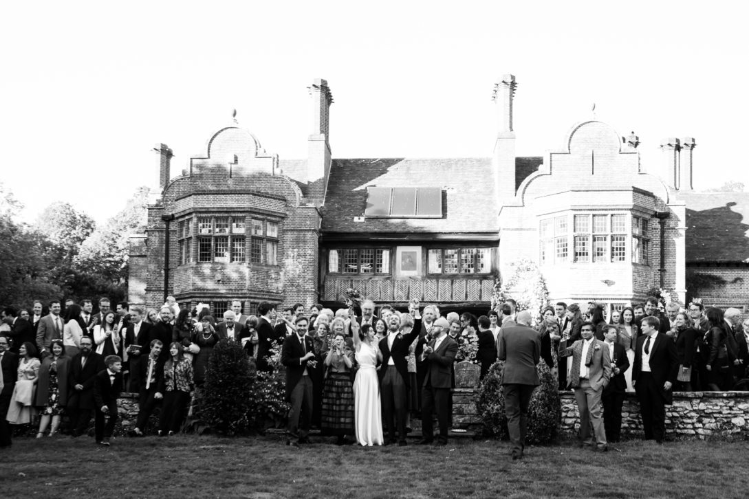 Wedding reception private estate marquee england